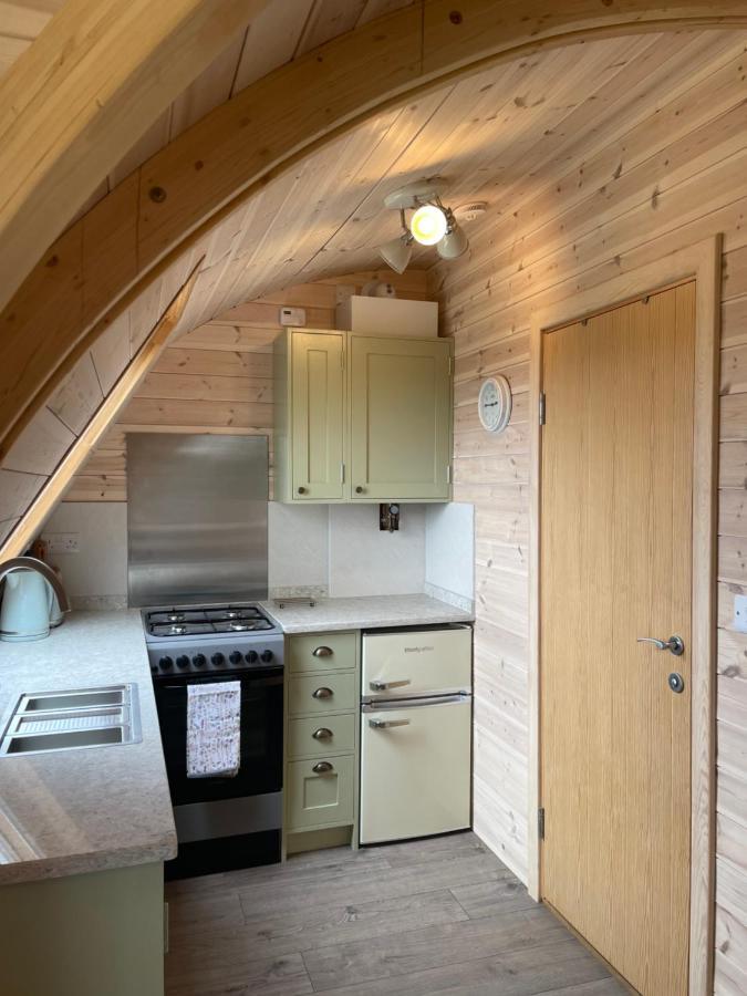 Hotel Rabbit Glamping Pod School House Farm Leighton  Zewnętrze zdjęcie